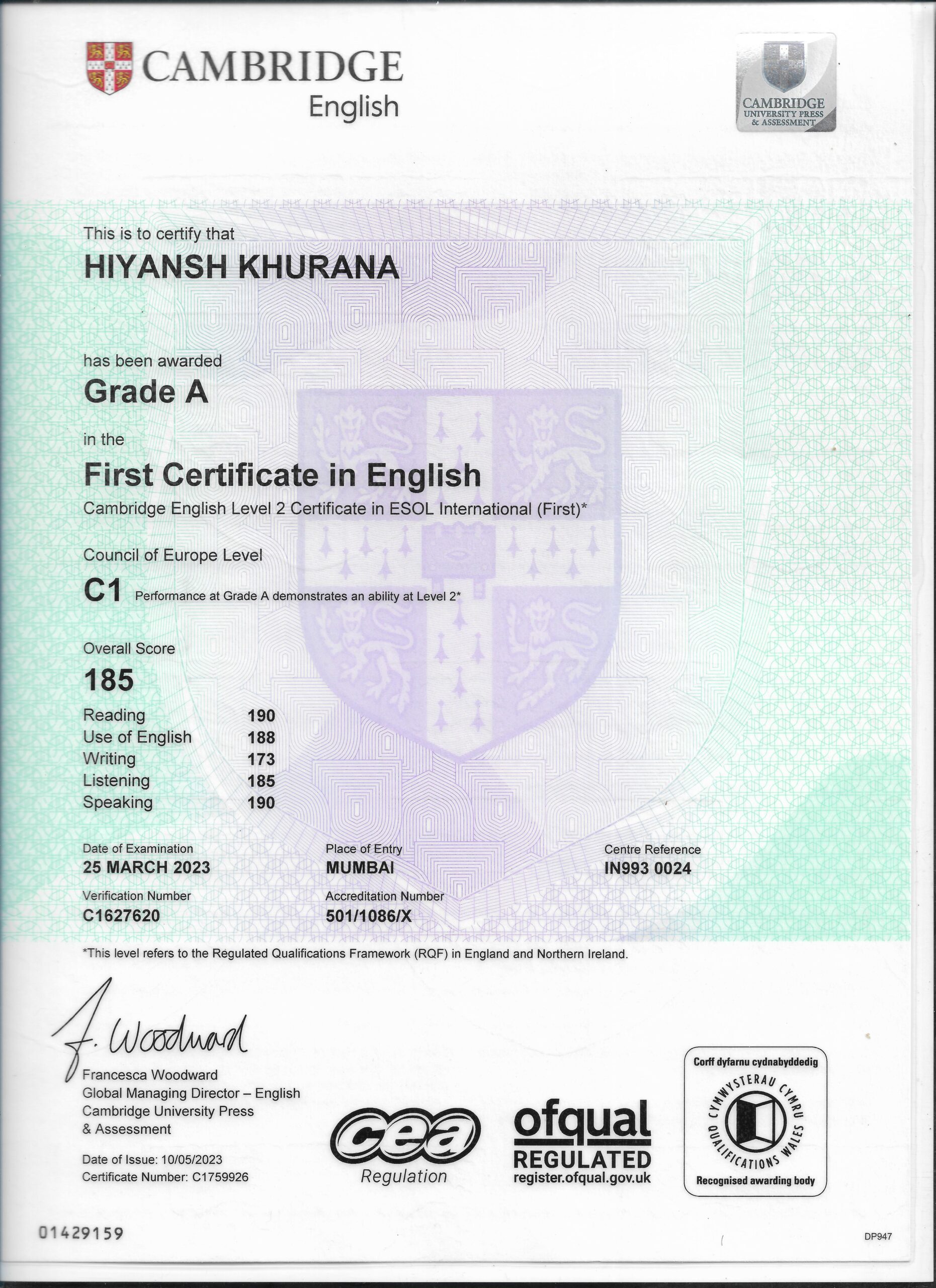 B2 first